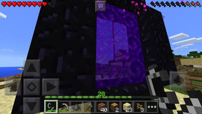 マイクラpe ネザーへついに行く事にしました プレイ日記 16 サブカルウォーカー