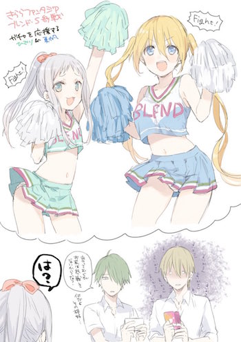 きらファン ブレンドsのキャラがガチャ応援するイラストを中山幸先生が公開 サブカルウォーカー