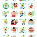 【クレヨンしんちゃん】ゆずとのコラボLINEスタンプが登場!爽やかに可愛く使えるぞ