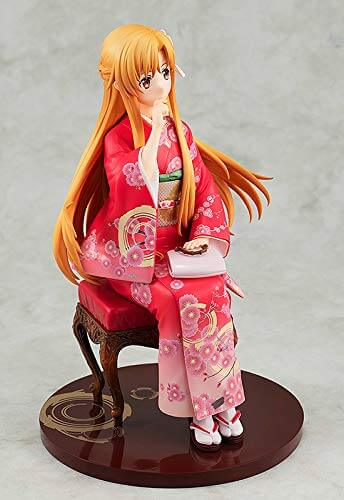 「アスナ」フィギュアの晴着の模様や造形に注目！