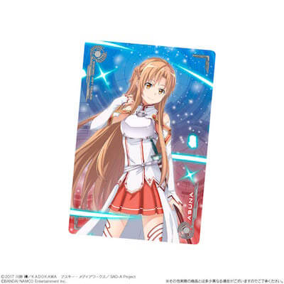 SAO ウエハース2収録のアスナのキャラクターカード
