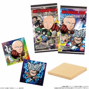 【ワンパンマンシールウエハース】7月に発売決定!描き下ろしイラストを使用