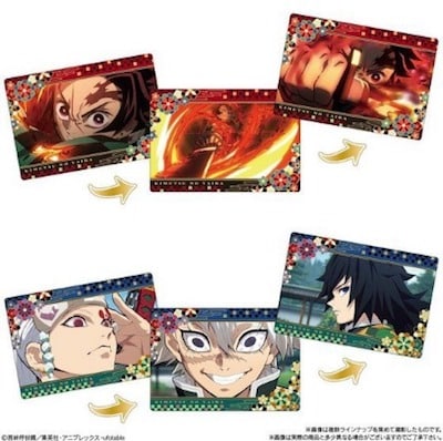 鬼滅の刃 名場面回顧カードチョコスナックの収録カード一覧2