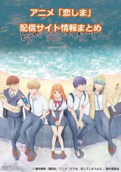 アニメ「どうせ、恋してしまうんだ。」（恋しま）の配信サイト情報