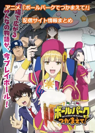 アニメ「ボールパークでつかまえて！」の配信サイト情報