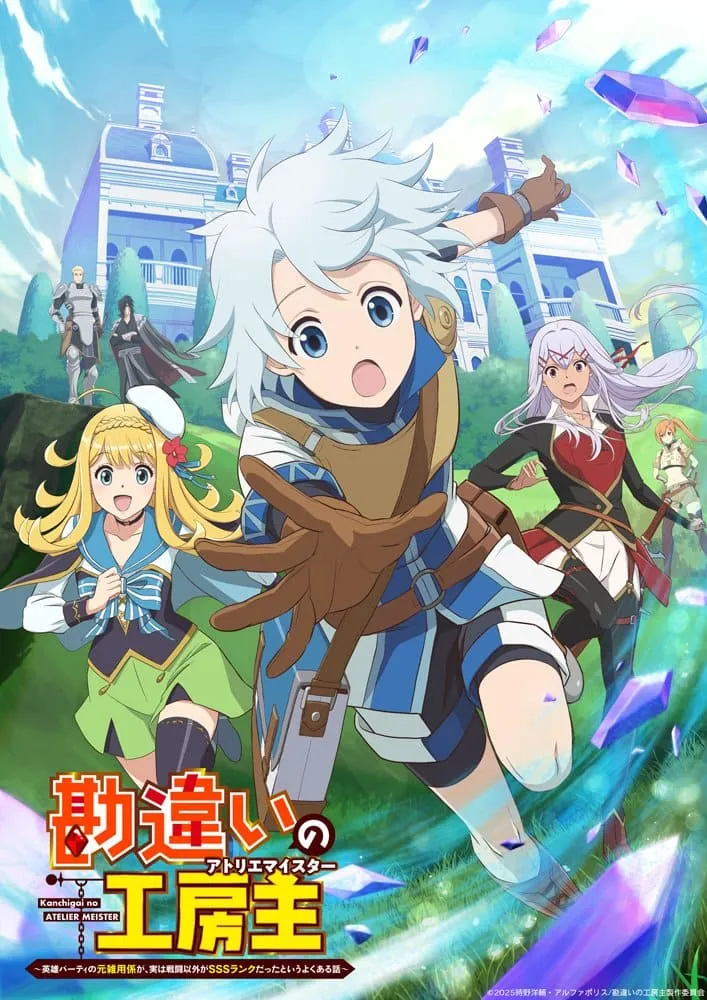 アニメ「勘違いの工房主」の放送日・放送局情報