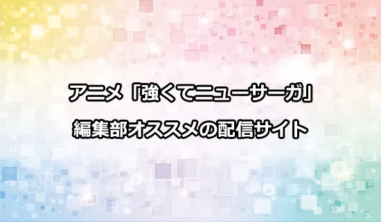 オススメのアニメ「強くてニューサーガ」の配信サイト