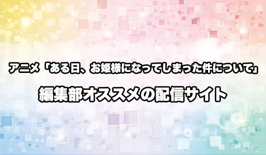 オススメのアニメ「ある日、お姫様になってしまった件について」の配信サイト