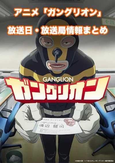 アニメ「ガングリオン」の放送日・放送局情報