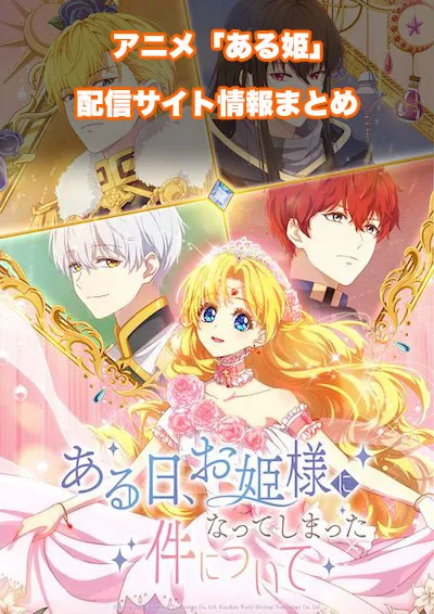 アニメ「ある日、お姫様になってしまった件について」の配信サイト情報