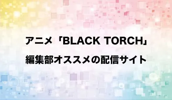 オススメのアニメ「BLACK TORCH(ブラックトーチ)」の配信サイト