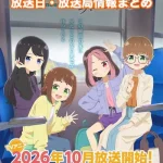 【てつりょー！meet with 鉄道むすめ】アニメ放送日・放送局一覧!いつからスタート!?